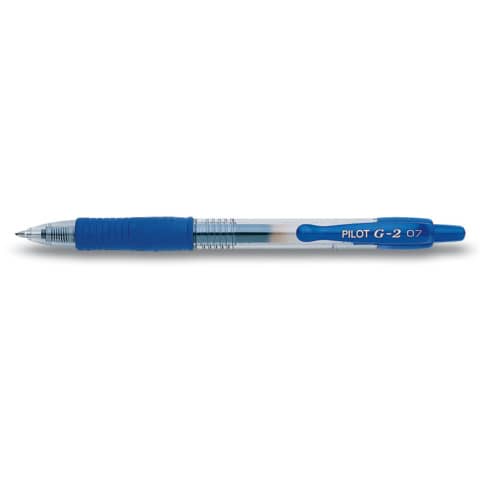 Penna gel a scatto Pilot G-2 0,7 mm blu 001521